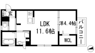 ベルメゾン池田の物件間取画像